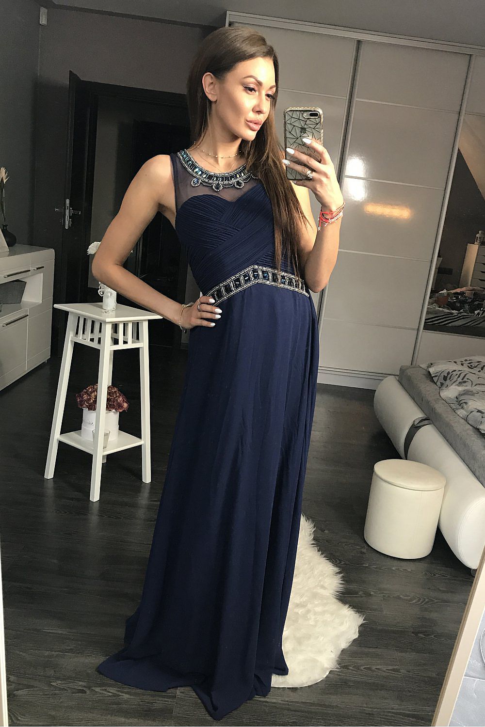 Long dress model 105272